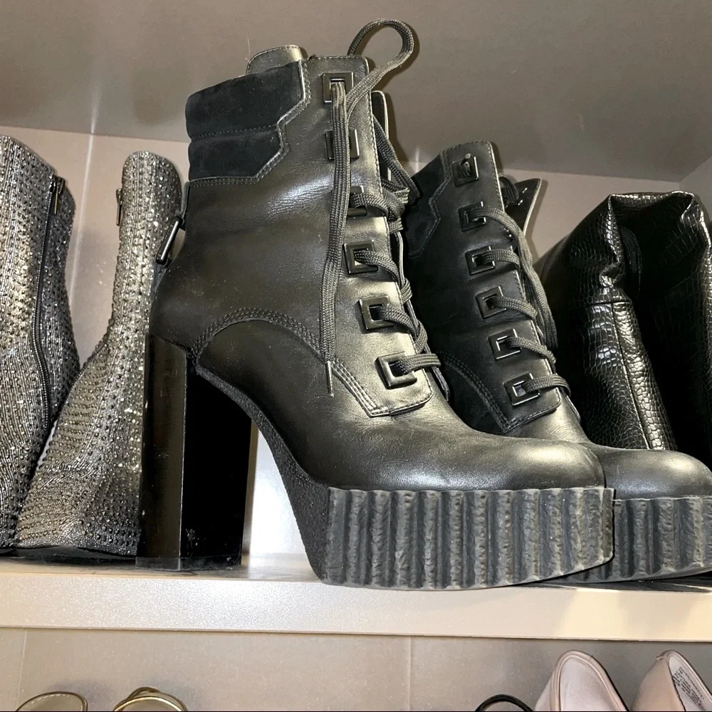 ❌SOLD❌ Kendall + Kylie Coty Platform Combat Boots - Picture 7 of 10